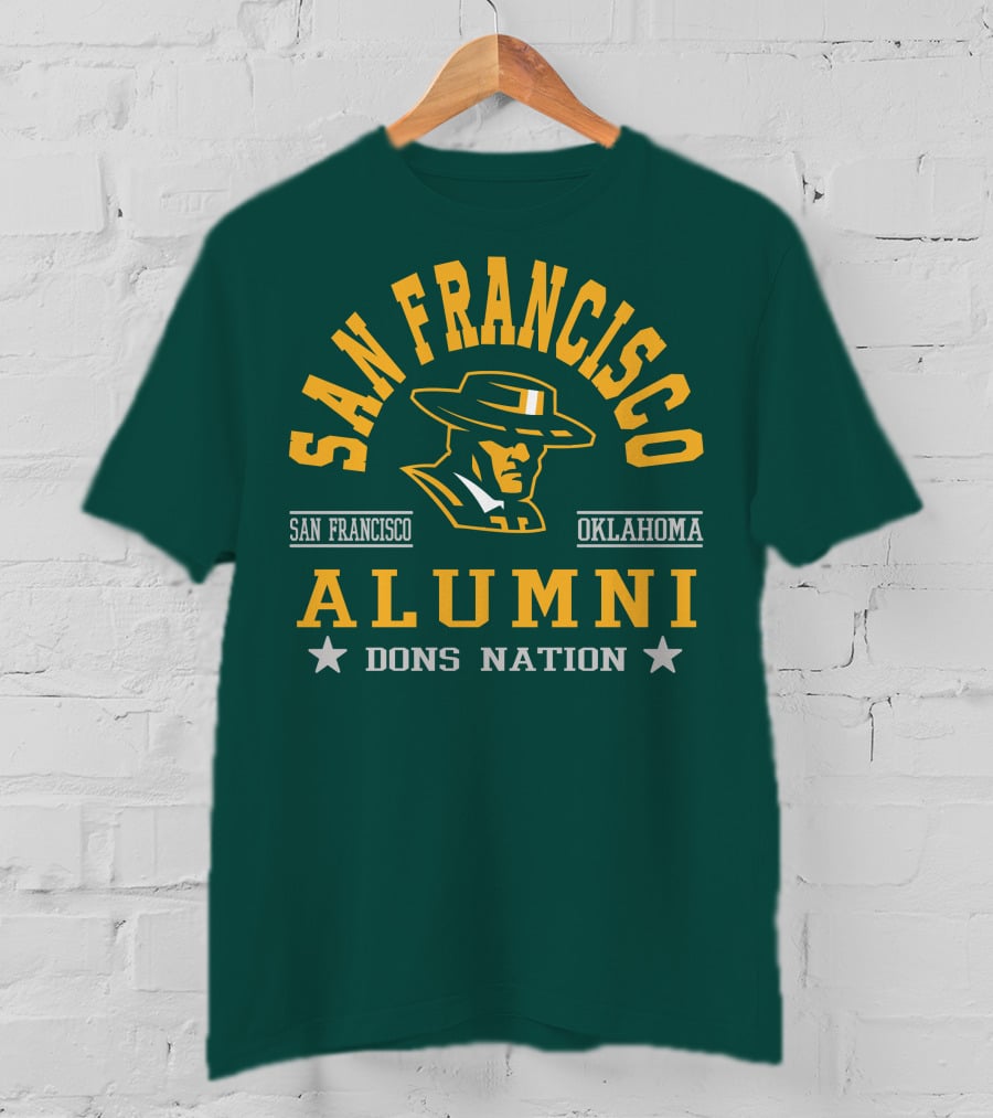 San Francisco Alumni Dons Nation Oklahoma T-Shirt