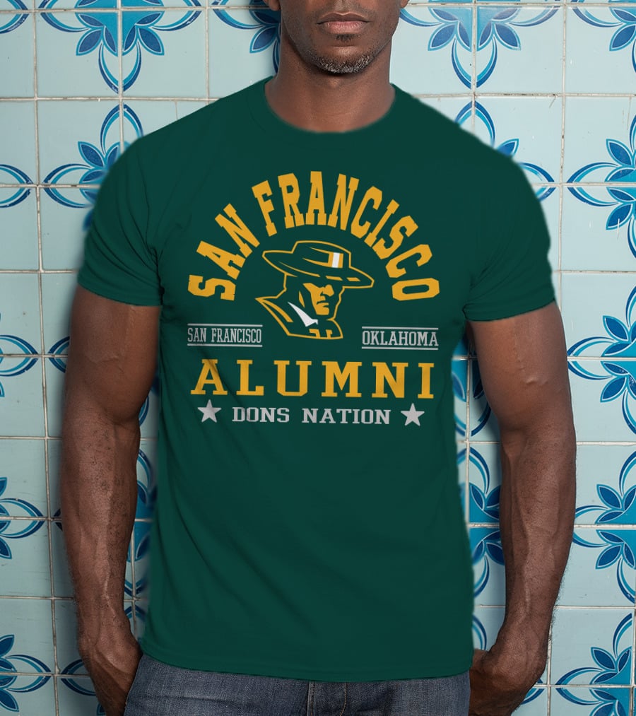 San Francisco Alumni Dons Nation Oklahoma T-Shirt