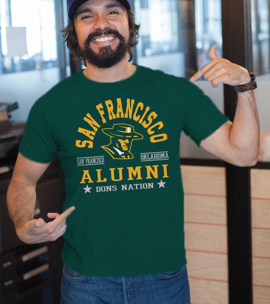 San Francisco Alumni Dons Nation Oklahoma T-Shirt