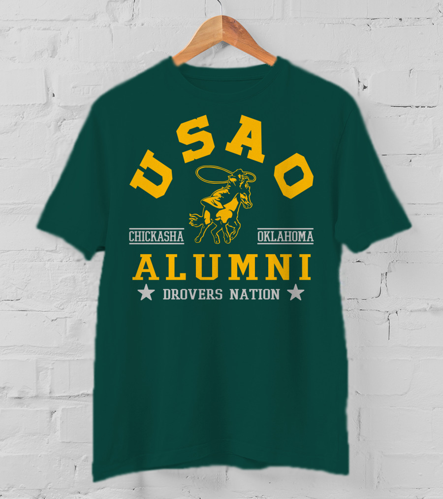 USAO Alumni Drovers Nation Chickasha Oklahoma T-Shirt
