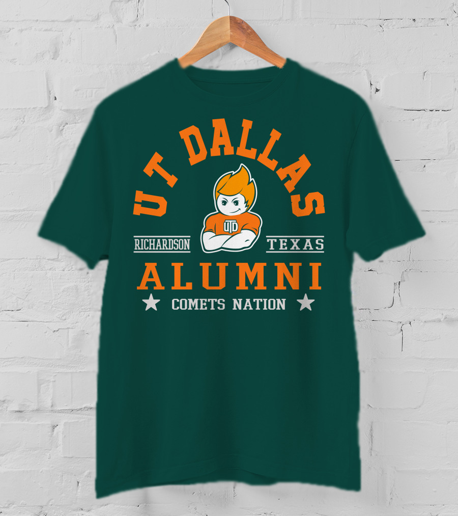 UT Dallas Alumni Comets Nation Richardson Texas T-Shirt