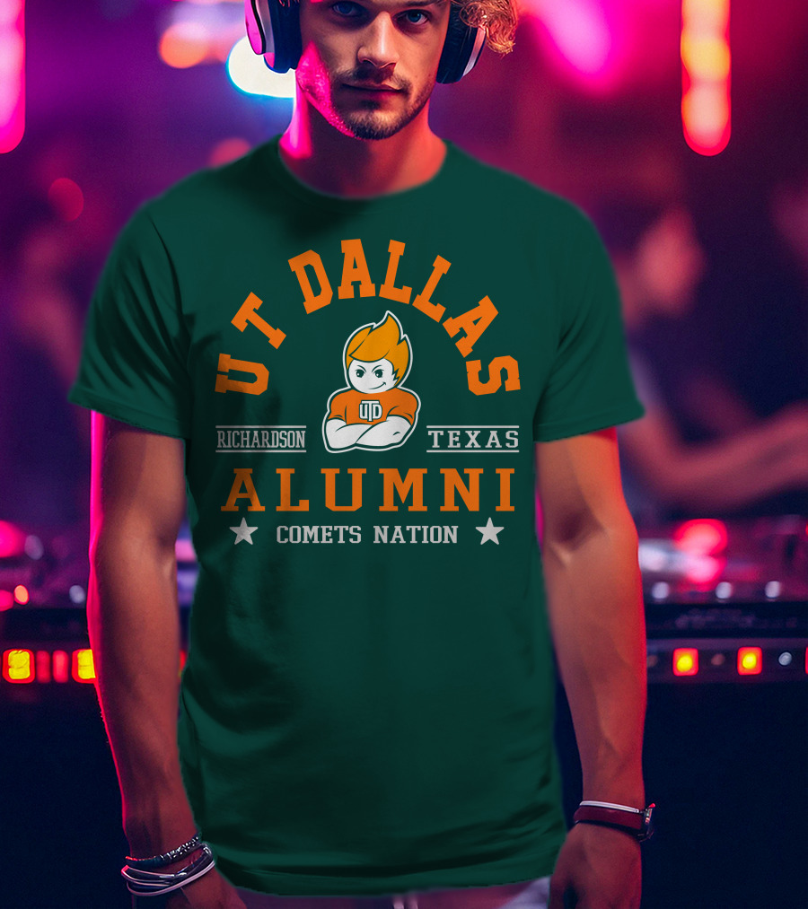 UT Dallas Alumni Comets Nation Richardson Texas T-Shirt