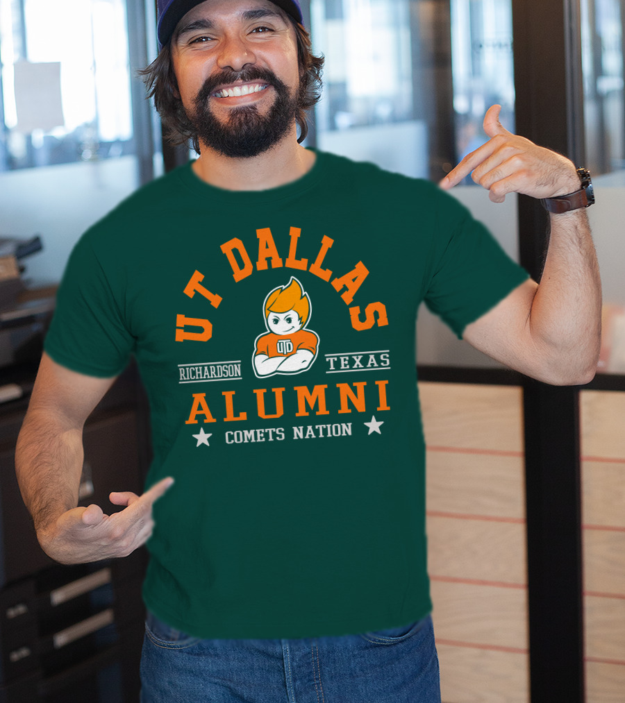 UT Dallas Alumni Comets Nation Richardson Texas T-Shirt