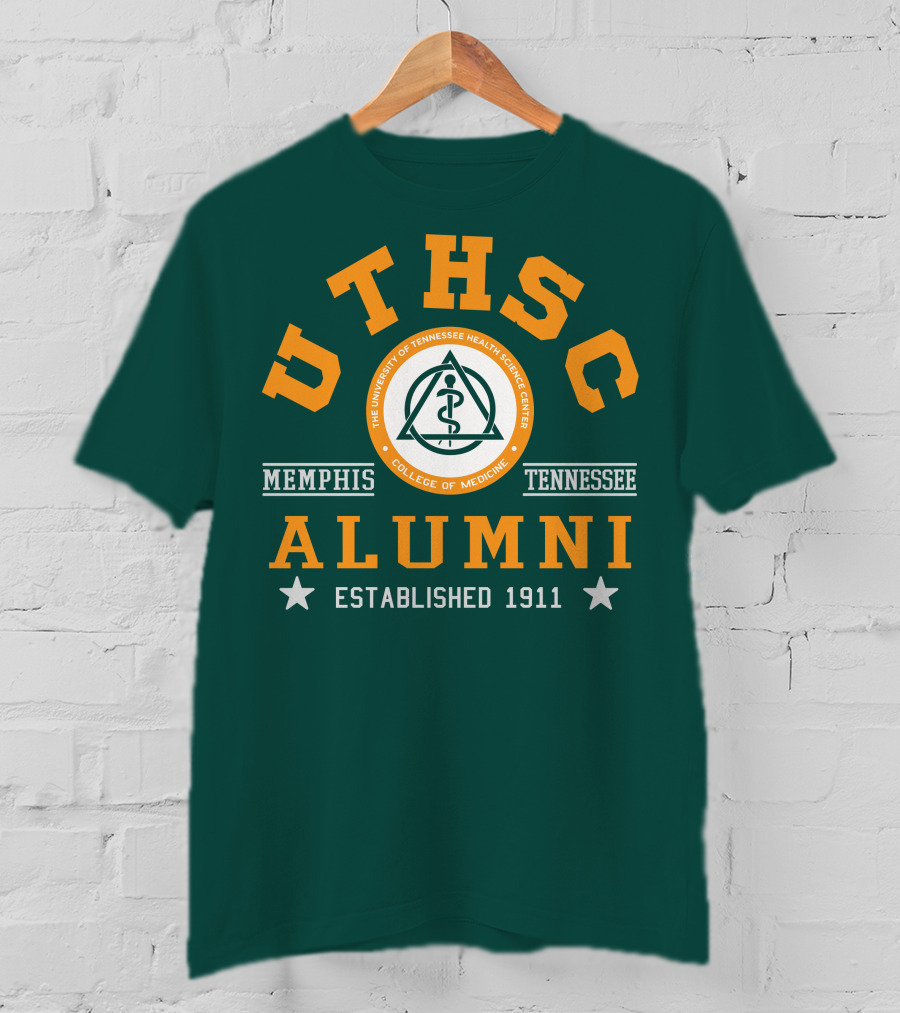 UT Health Science Center Memphis Alumni Established 1911 T-Shirt