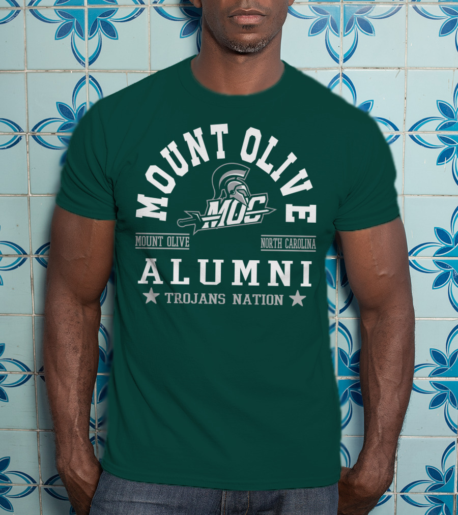 Mount Olive College Alumni Trojans Nation North Carolina MOC T-Shirt