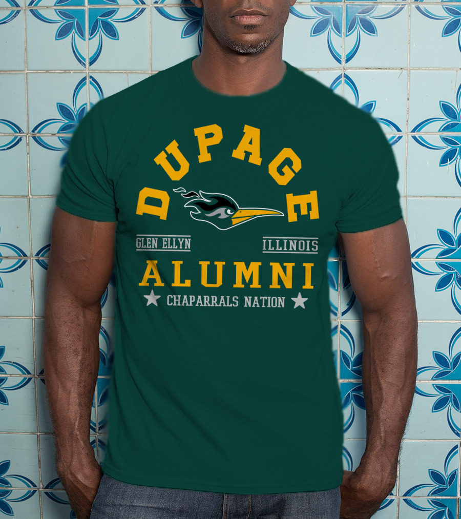 DuPage Glen Ellyn Illinois Alumni Chaparrals Nation T-Shirt