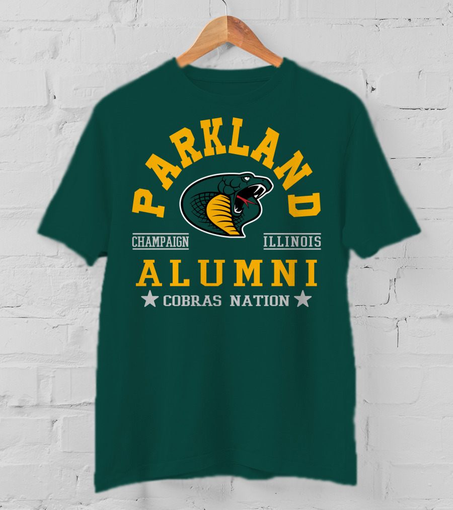 Parkland College Alumni Champaign Illinois Cobras Nation T-Shirt