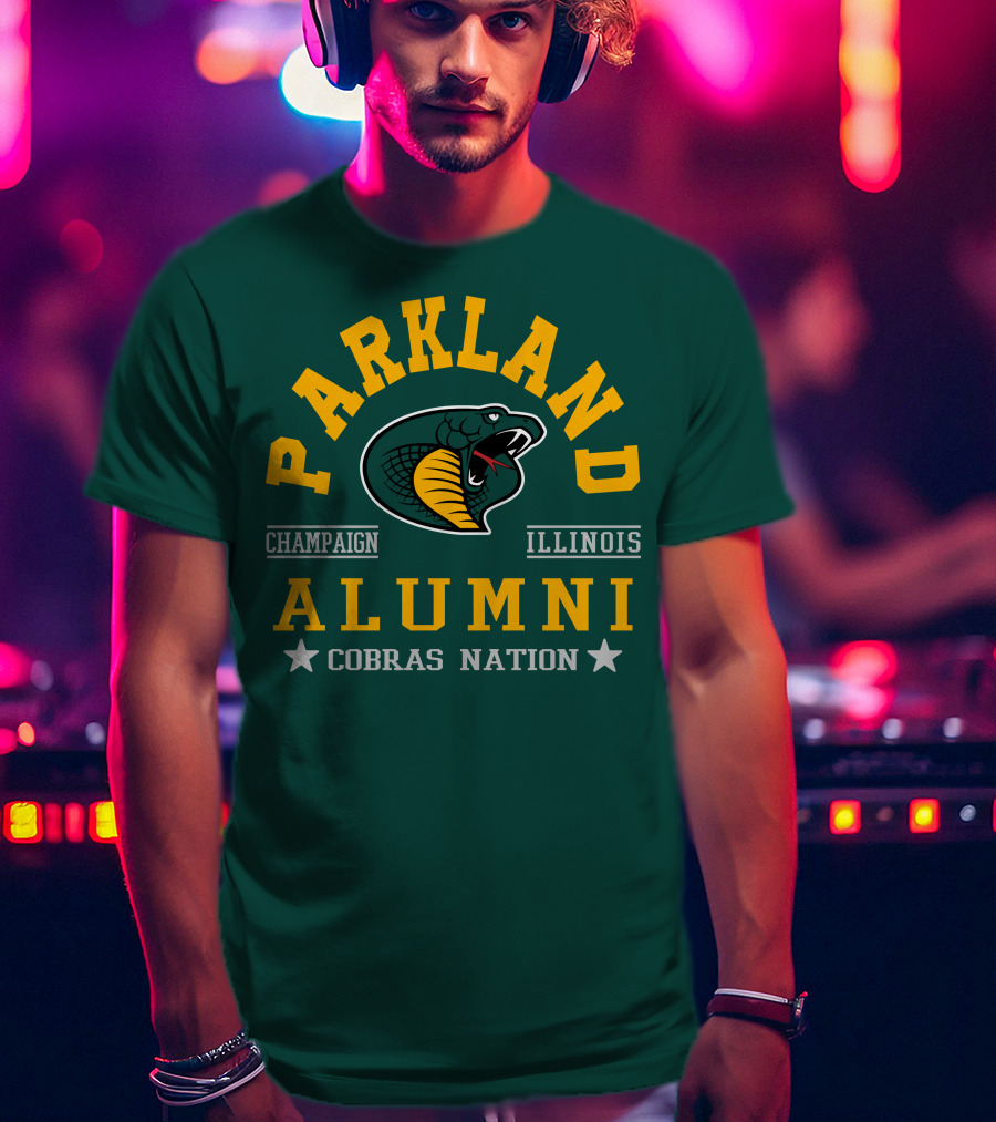 Parkland College Alumni Champaign Illinois Cobras Nation T-Shirt