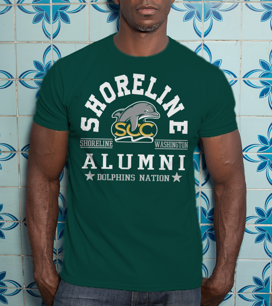 Shoreline Washington SCC Alumni Dolphins Nation T-Shirt