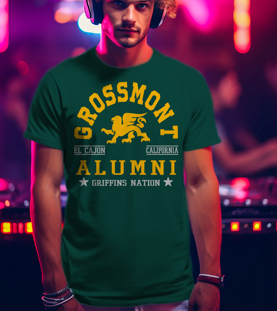 Grossmont College Alumni El Cajon California Griffins Nation T-Shirt