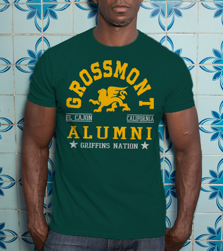 Grossmont College Alumni El Cajon California Griffins Nation T-Shirt