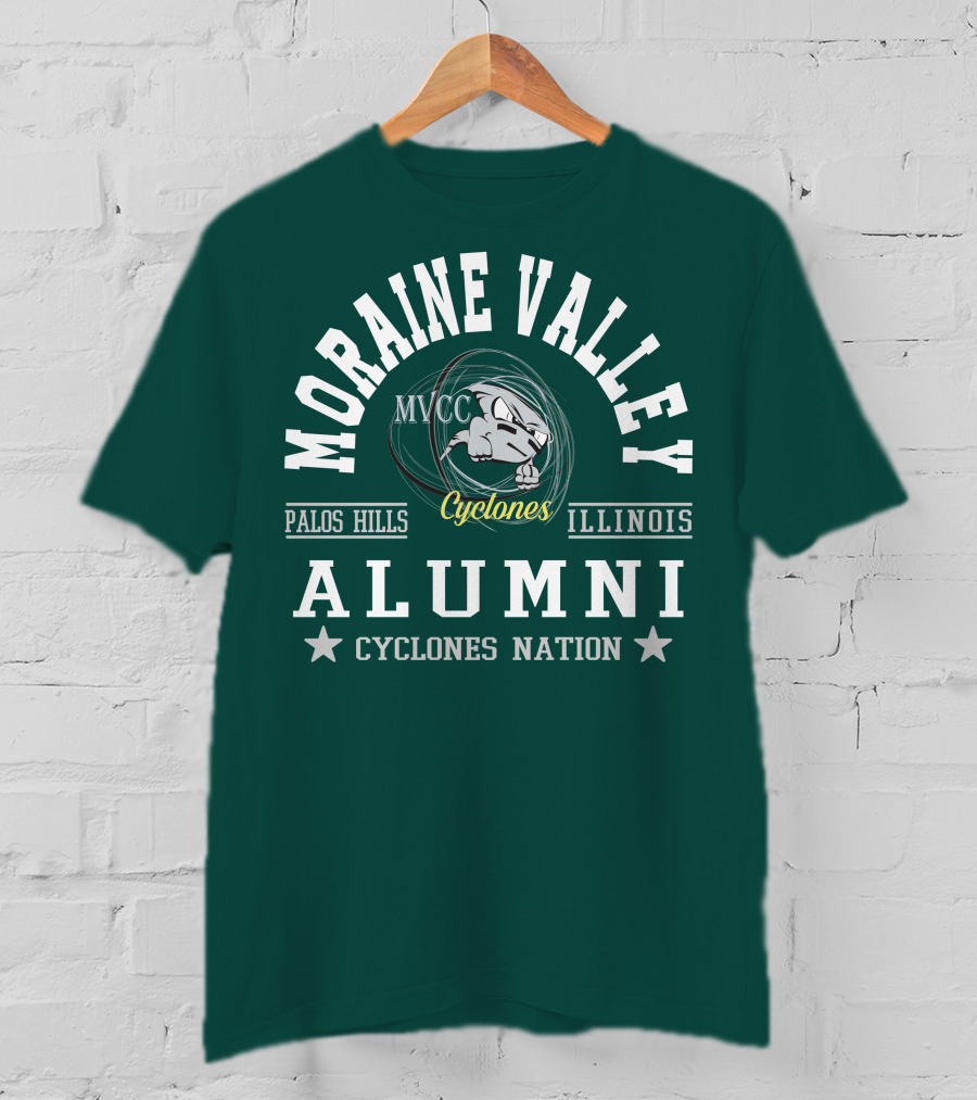 Moraine Valley Cyclones Alumni Palos Hills Illinois Cyclones Nation T-Shirt