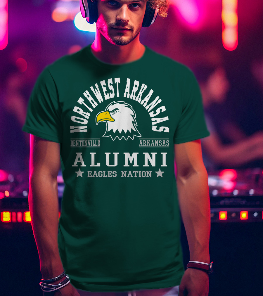 Northwest Arkansas Bentonville Alumni Eagles Nation T-Shirt