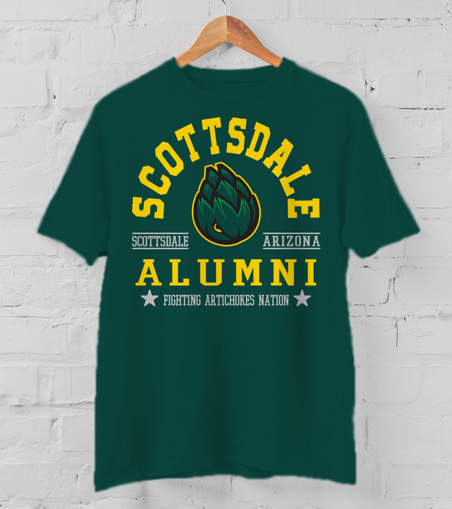 Scottsdale Arizona Alumni Fighting Artichokes Nation T-Shirt