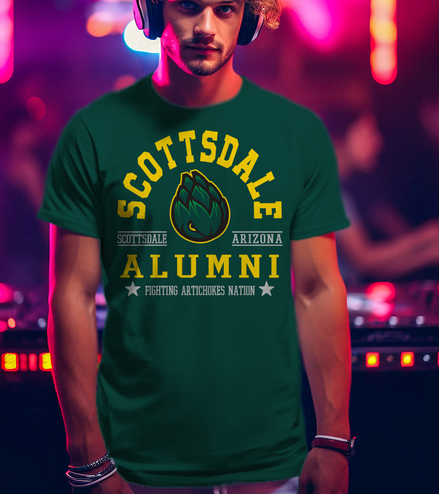 Scottsdale Arizona Alumni Fighting Artichokes Nation T-Shirt