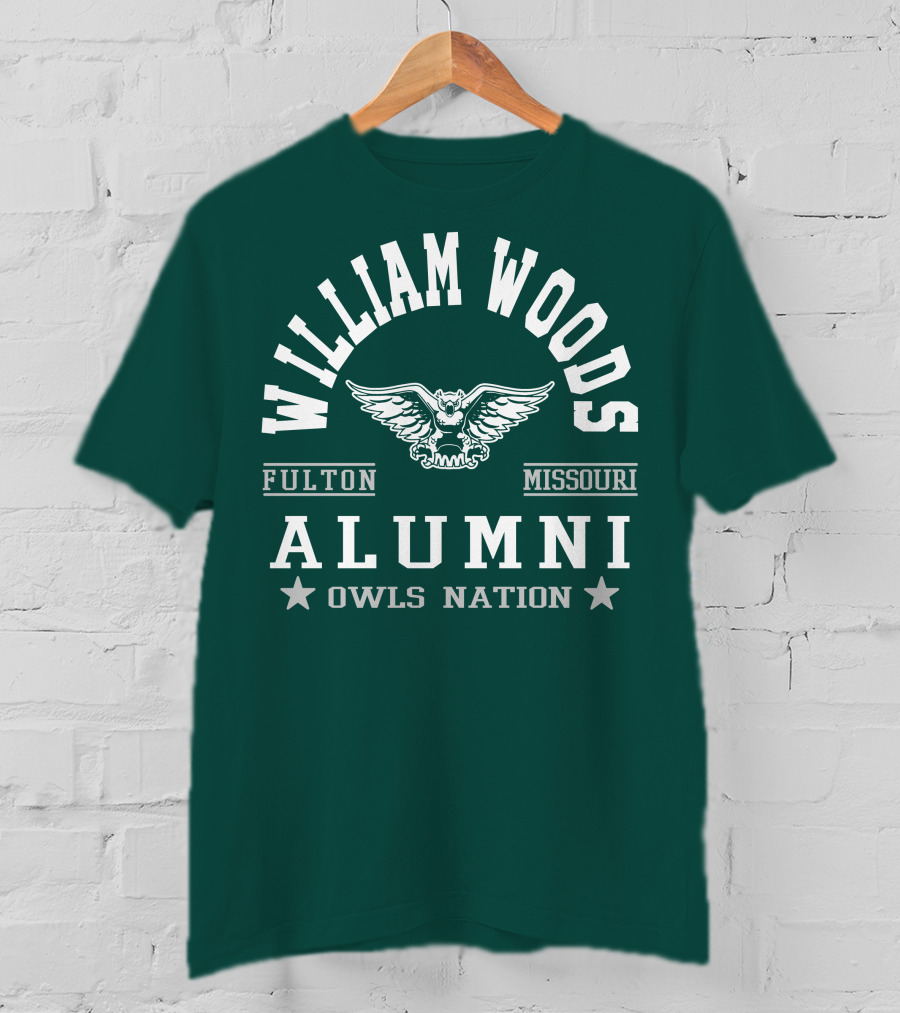 William Woods University Alumni Owls Nation Fulton Missouri T-Shirt