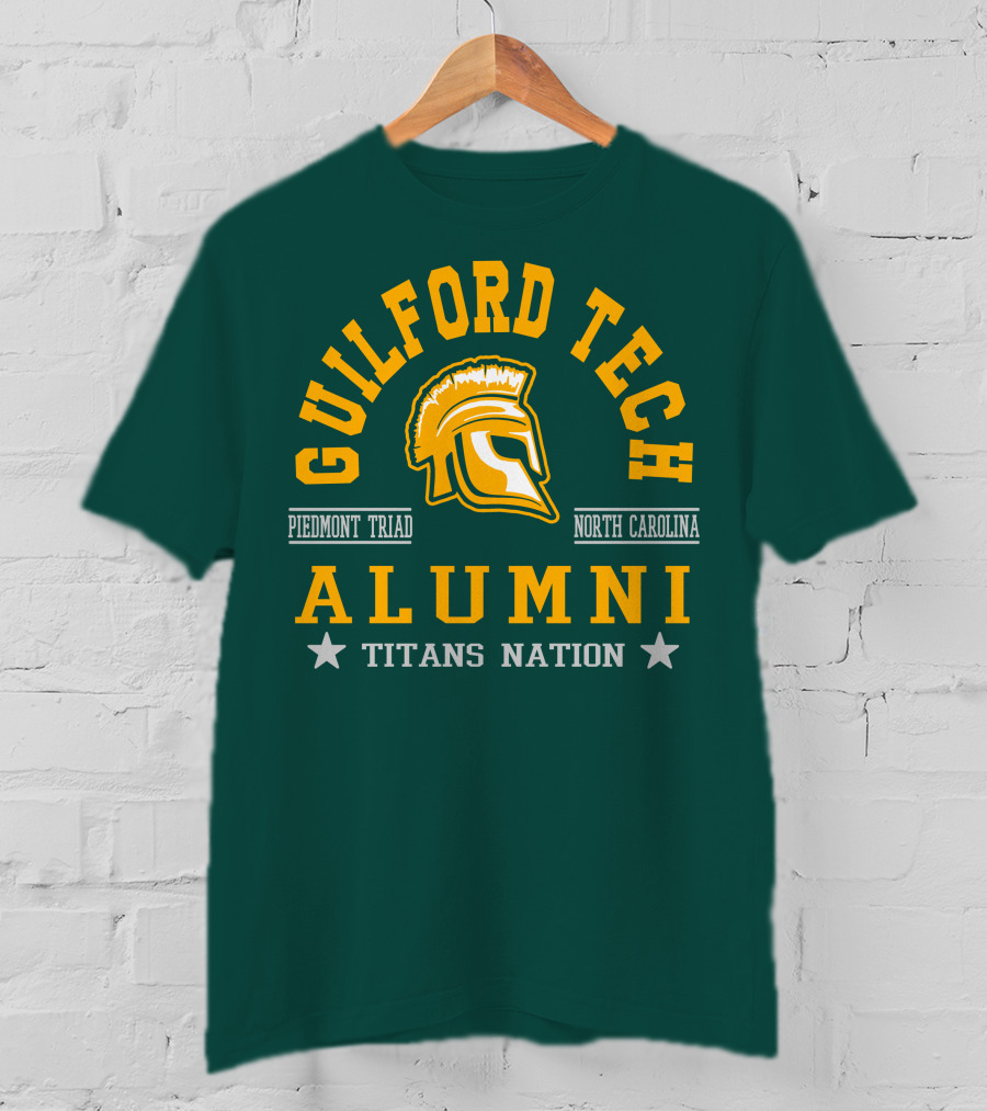 Guilford Tech Alumni Titans Nation Piedmont Triad North Carolina T-Shirt