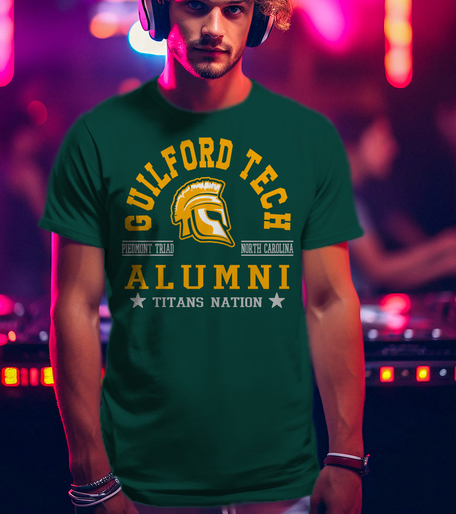 Guilford Tech Alumni Titans Nation Piedmont Triad North Carolina T-Shirt