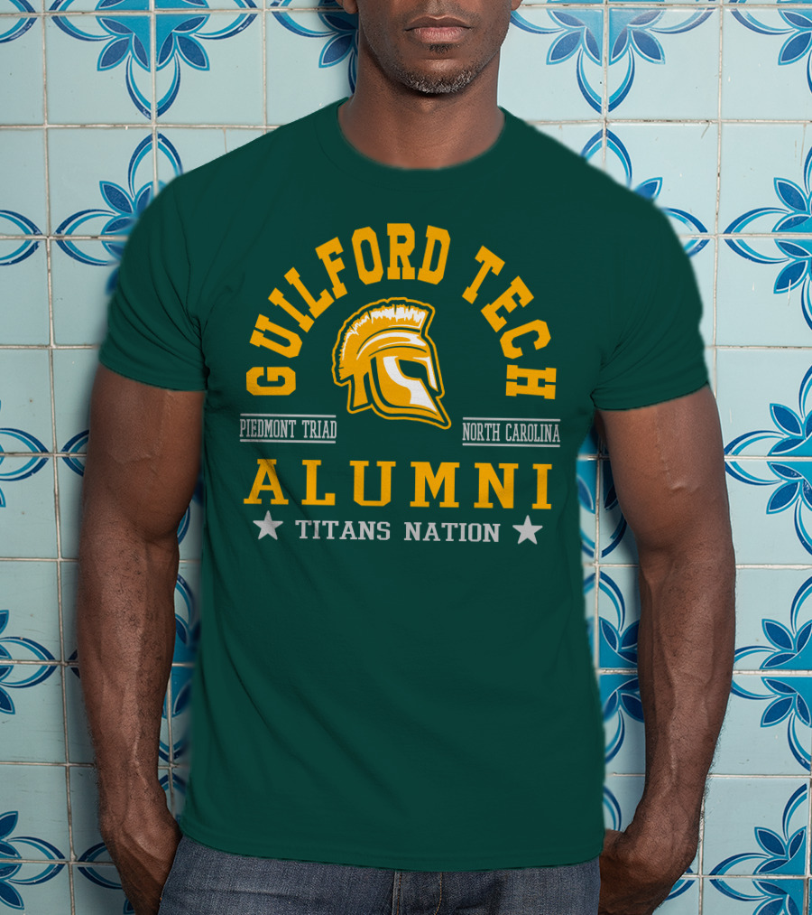 Guilford Tech Alumni Titans Nation Piedmont Triad North Carolina T-Shirt