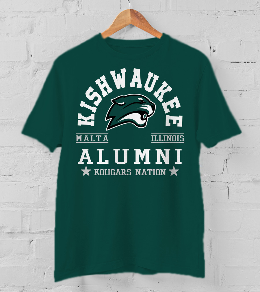 Kishwaukee College Alumni Malta Illinois Kougars Nation T-Shirt