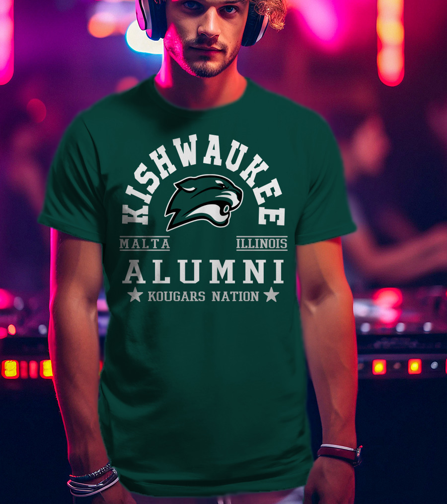 Kishwaukee College Alumni Malta Illinois Kougars Nation T-Shirt