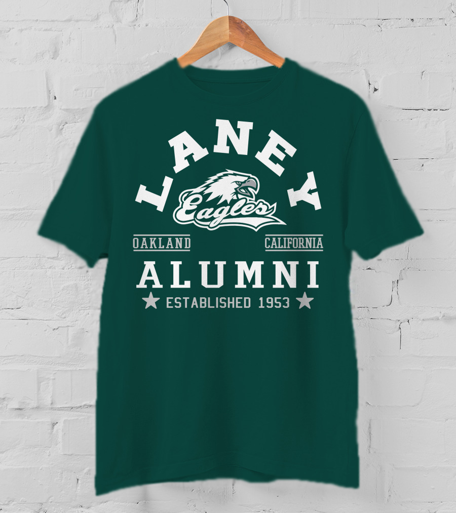 Laney Eagles Alumni Oakland California Established 1953 T-Shirt