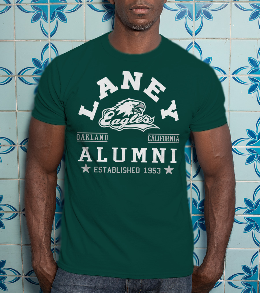 Laney Eagles Alumni Oakland California Established 1953 T-Shirt