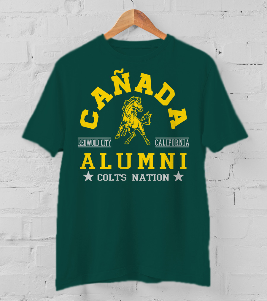 Cañada Alumni Colts Nation Redwood City California T-Shirt