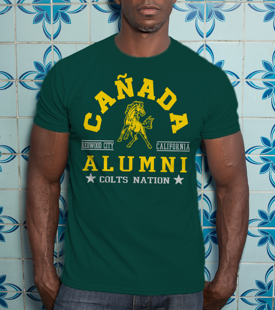 Cañada Alumni Colts Nation Redwood City California T-Shirt