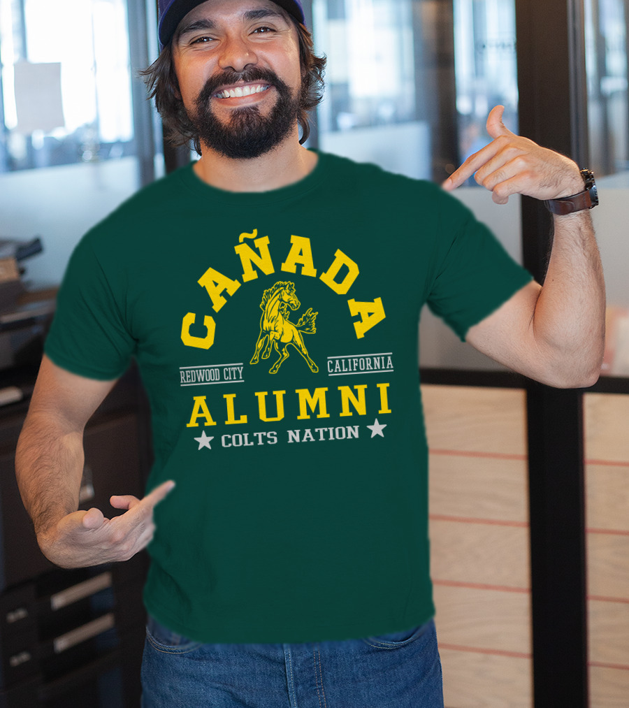 Cañada Alumni Colts Nation Redwood City California T-Shirt