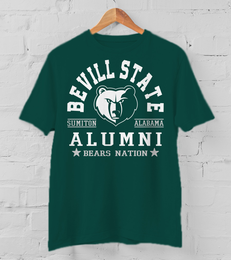 Bevill State College Alumni Bears Nation Sumiton Alabama T-Shirt