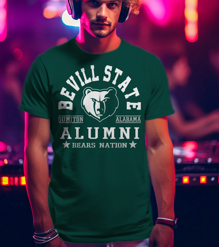 Bevill State College Alumni Bears Nation Sumiton Alabama T-Shirt