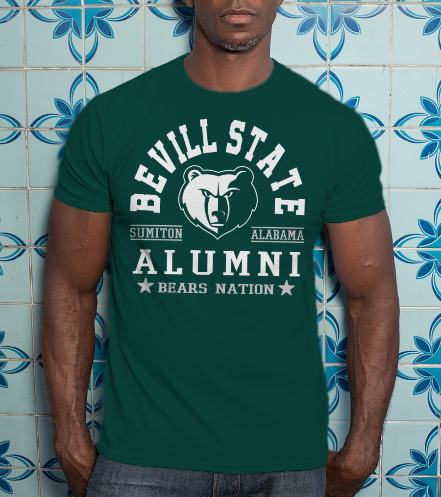 Bevill State College Alumni Bears Nation Sumiton Alabama T-Shirt