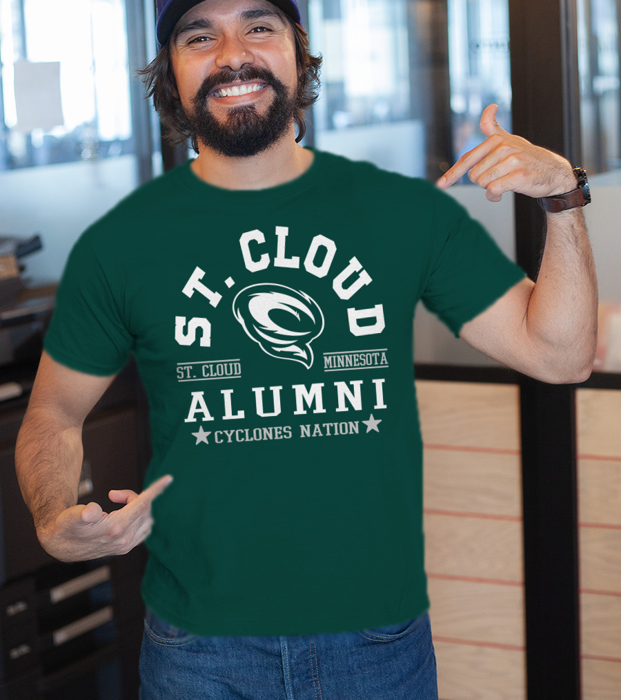 St Cloud Minnesota Alumni Cyclones Nation T-Shirt