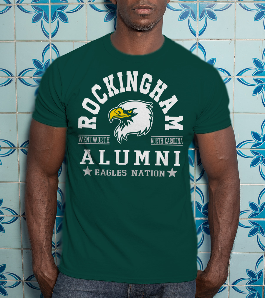 Rockingham Wentworth North Carolina Alumni Eagles Nation T-Shirt