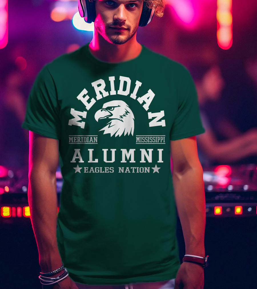 Meridian Mississippi Alumni Eagles Nation T-Shirt