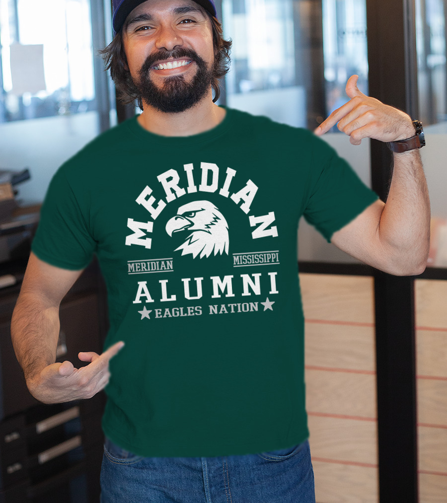 Meridian Mississippi Alumni Eagles Nation T-Shirt