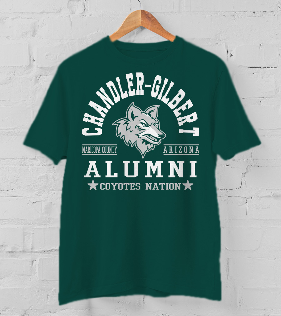 Chandler-Gilbert Maricopa County Arizona Alumni Coyotes Nation T-Shirt