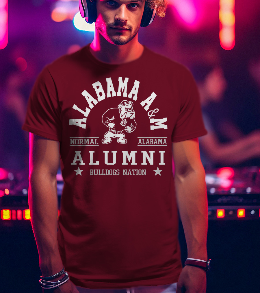 Alabama A M Alumni Bulldogs Nation Normal Alabama T-Shirt