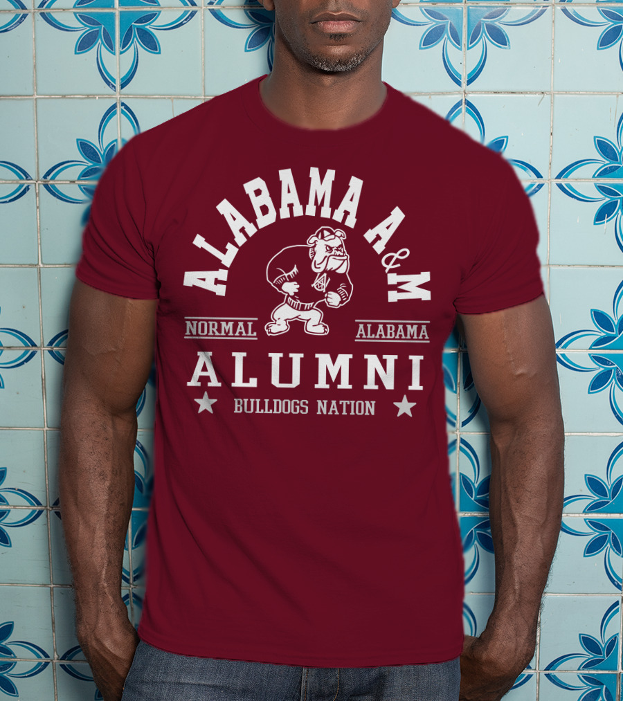 Alabama A M Alumni Bulldogs Nation Normal Alabama T-Shirt