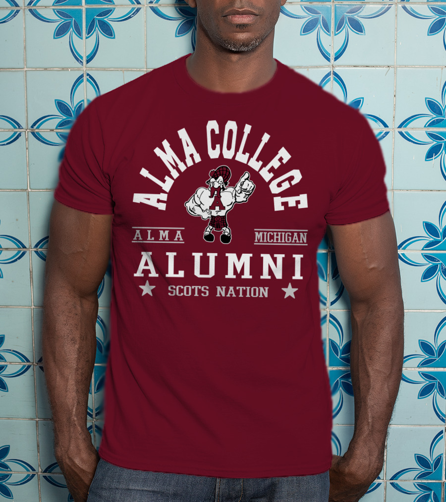 Alma College Michigan Alumni Scots Nation T-Shirt