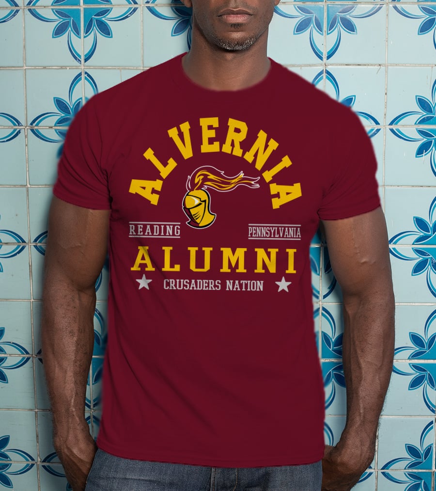 Alvernia Alumni Reading Pennsylvania Crusaders Nation T-Shirt