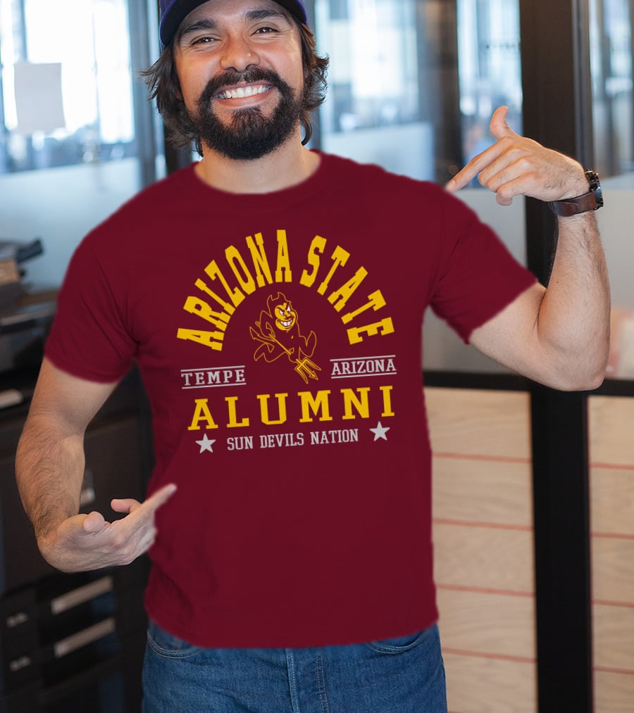 Arizona State Alumni Sun Devils Nation Tempe Arizona T-Shirt