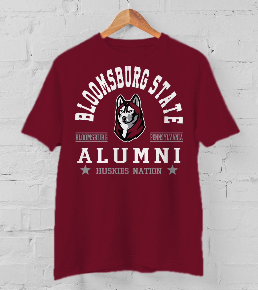 Bloomsburg State Alumni Huskies Nation Pennsylvania T-Shirt