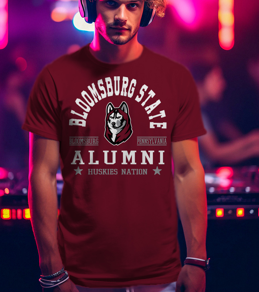 Bloomsburg State Alumni Huskies Nation Pennsylvania T-Shirt