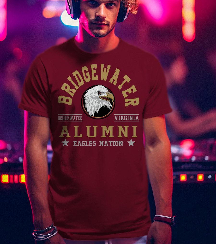 Bridgewater Virginia Alumni Eagles Nation T-Shirt