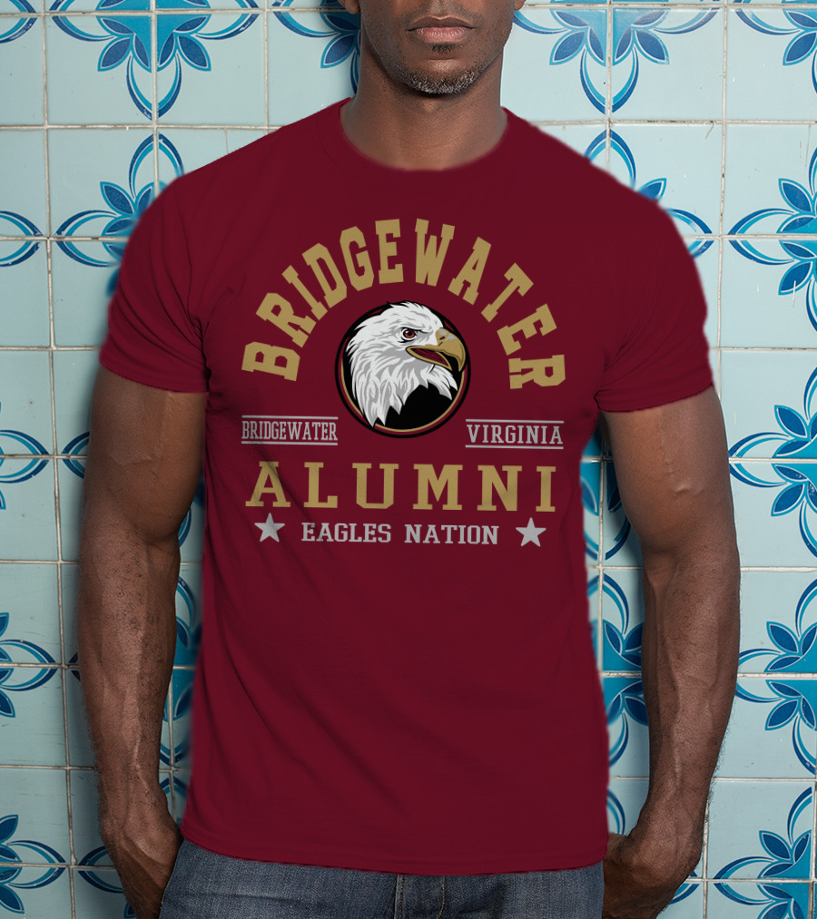 Bridgewater Virginia Alumni Eagles Nation T-Shirt