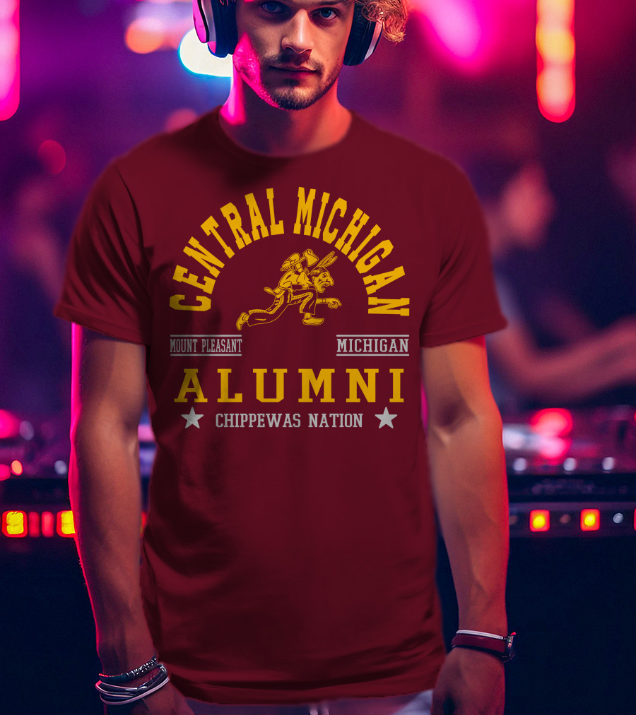 Central Michigan Alumni Mount Pleasant Chippewas Nation T-Shirt