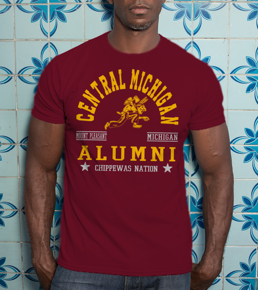 Central Michigan Alumni Mount Pleasant Chippewas Nation T-Shirt