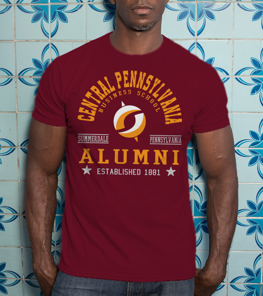 Central Pennsylvania Business School Alumni Summerdale Pennsylvania Established 1881 T-Shirt